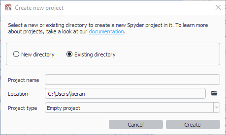New project
